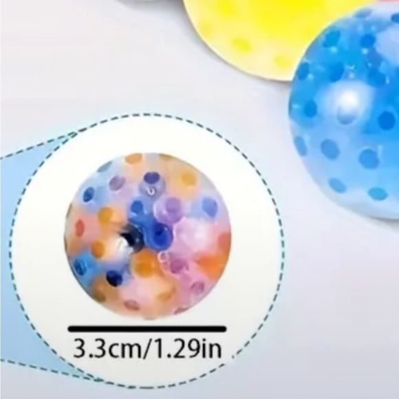3 Colorful Stress Balls for Kids or Adults - Picture 5 of 12